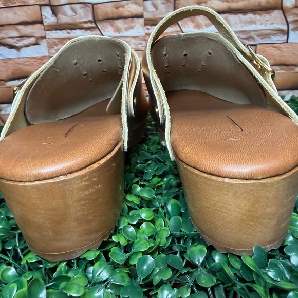 ANTHROPOLOGY ROSE GOLD ABBA CLOGS - Picture 6 of 6